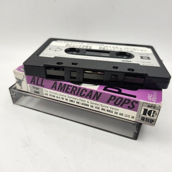 All American Pops Hits Japan Import Cassette 1960s - Picture 4 of 7